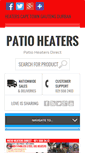 Mobile Screenshot of patioheaters.co.za